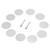 10Pcs Stainless Steel Saw Blade Cutting Wheel Disc Electric Grinder Accessories(#5)