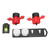 2Pcs Keyhole Marking Tool Measuring Free Key Hole Slot Locator with Bubble Level