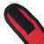 Wrist Tool Holder 3 Rows Magnetic Suction Wristband Organizer for Holding Screws Nails Fasteners Red