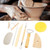 8PCS Art Crafts Pottery Sculpting Set Clay Sculpting Carving Hand Making Modeling Tools