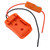 Battery Adapter Dock Power Battery Converter with 30A Fuse Switch Terminal for Stanley 18V 20V Lithium Batteries