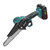 21V Portable Electric Pruning Saws Rechargeable Small Wood Spliting Chainsaw One-handed Woodworking Tool for Garden Orchard Branch Clip