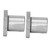 2Pcs Square Flange Linear Ball Bearings Linear Motion 20mm Bore Dia 32mm OD 42mm L LMK20UU