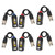 6Pcs Video Power Balun 8MP Anti Thunder Transmitter for CVI/TVI/AHD/CVBS Transceiver