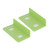2Pcs Battery Wall Mount Holder Green Sturdy Wear Resistant Convenient Installation Battery Holder for RYOBI