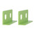 2Pcs Battery Wall Mount Holder Green Sturdy Wear Resistant Convenient Installation Battery Holder for RYOBI