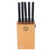 Wireless Signal Detector Concealed Devices Radio Frequency Bug Sweeper Portable for Car 5 Antenna Gold 110‑240V US Plug
