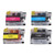 4 Color Disposable Ink Cartridge Fluent Printing Stable Chip Printer Ink Cartridge Replacement BK C M Y LC233