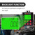 Digital Torsion Meter Digital Backlight Display Wrench Torsion Tester Two Working Modes Adjustable Five Units Switchable with Buzzer and LED Indicator Light Function
