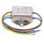Power Line Filter Noise Suppressor Jamming Signal Filtering Power EMI Filter for Laser Cutter Robots AC115 250V
