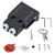 52Pcs Pocket Hole Jig 15 Degree Woodworking Guide Oblique Drill Angle Hole Locator Black