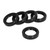 10Pcs Oil Seals Good Sealing High Temperature Oil Abrasion Aging Resistance Rotatable Shaft Sealing for IndustryOuter Diameter 50 mm