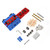 3-in-1 Hole Puncher Set Drilling Locator Aluminum Alloy Drilling Jig Tool Accessories 08350-S