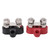 Battery Terminal Block M8 Positive Negative Post Connector Set Kit DC 12V 24V for Car Boat