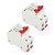 2Pcs Miniature Circuit Breaker 2P 40A DC 500V 4500A Breaking Capacity DIN Rail Mount for Solar PV System DZ47 63DC