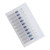 10pcs Carbide Router Cutting Bit Blue Corn End Mill Engraving Bit for CNC PCB Machinery (1.0mm)