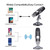 Electron Digital Microscope Portable WiFi Wirelessly 1000x High Definition Magnifying Glass Christmas Halloween Educational Gift for Children