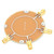 Power Splitter Module Ring Shape Distributor PCB Electronic Test Board Component 2.4GHZ