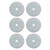 10Pcs 3in Diamond Wet Polishing Pad Soft Grinding Discs Polisher Accessories for Granite Marble500 Grits