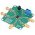 RF Switch Module 1 Pole DC‑3.5 GHz 4 Throw Wireless Band Switching Board Accessory HMC241