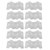 10Pcs 12cm Plant Rooting Device High Pressure Propagation Ball Grafting Breed Box White