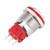 Push Button Switch DC9~30V 19mm 1NO 1NC Stainless Steel Shell Self Locking Switch(High Head Self locking )