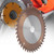 7inchx25.4mm Woodworking Carbide Circular Saw Blade TCT Wood Cutting Disc40T