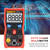 ANENG V01A Auto Range True RMS Digital Multimeter AC/DC Current Voltage Ohm Tester (Red)