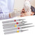 5pcs Dental High Speed Diamond Burs Orthodontic Interproximal Enamel Set Dentist Tools Lab