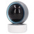WiFi Smart Camera Wireless Indoor 360 Degree 1080P Night Viewing for Tuya Home Security Automatic Tracking 100‑240V EU Plug