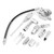 11PCS Replacement Grease Gun Adapter Fitting Lubrication Accessory Set Kit