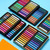 Square Pastel Set 12/24/36/48 Colors Soft Dry Pastel Artist Chalk Pastel Sticks Non Toxic for Office School Art Drawing Painting Supplies
