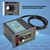 AC 220V 50Hz 15‑400W Digital Adjustable Stepless Motor Speed Controller 0‑1450rpm (400W)