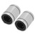 2Pcs Linear Motion Bearings Flange Extended Fast Rotating Speed Low Noise Bearing LM16UU