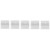 5PCS Aluminum Heatsink Module Heat Sink Cooling Fin Radiator Cooler Fin for Fan PCB Board 40 x 20 x 40mmSilver