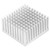 5PCS Aluminum Heatsink Module Heat Sink Cooling Fin Radiator Cooler Fin for Fan PCB Board 40 x 20 x 40mmSilver