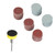 100pcs 25mm Mix Grit Sander Disc Sanding Polishing Paper Pads Abrasive Sandpaper Set