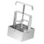 Handheld Soil Blocker 2-Inch Soil Block Maker Soil Blocking Tool with Dibbles Dibbers for Garden Cultivate seedlings and cultivate soil