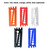 Nut Bolt Size Checker Gauge for Metric and Imperial Thread Tester Easy Size Identification Tool Practical Thread Measuring Gauge Identifier