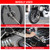 1/2-inch Drive Click Torque Wrench 72-Tooth Dual-Direction Reversible Torque Wrench with Buckle for Bike Moto Car Maintenance (14.8-162.4ft.lb/20-220N.m)