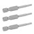 10Pcs Magnetic Head Screwdriver Bits S2 Alloy Steel Hex Socket Hardware Accessories