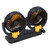 Dual Head Car Fan Adjustable 2 Speed 360 Degree Rotation Dashboard Mount Brushless Motor Portable Vehicle Cooling DC12V