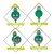 Watering Timer Multi-Functional Electronic Two Dial Digital Automatic Irrigation Timer Controller Hose Sprinkler for Garden Watering System Watering Controller Faucet Timer