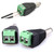10Pcs DC Power Connector Male Jack Adapter Welding Free for CCTV Camera Monitoring LED 12V 2.1mm