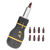9Pcs Ratcheting Screwdriver Magnetic Head 3 Ratchet Setting with Bits Tool Set Kit