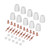 Plasma Electrode Tip Nozzle Cutter Torch Consumables Kit Welding Cutting Accessories PT‑3140Pcs