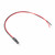 10pcs 12v 3mm LED Light emitting Diode Wired Multicolor LED Light Cable 20cm 0.06W(Pink)