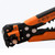 Automatic Wire Stripper Multifunctional 0.2 to 6.0mm² Wire Stripping Pliers for Electrician Orange