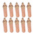 10pcs Gas Cutting Nozzle Heat Resistance High Concentricity Strong Flame Gathering Ability Welding Nozzle3#