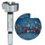 3 Flutes Hinge Hole Cutter Bit 35mm Hole Opener Locator Bit for Woodworking Drilling Boring